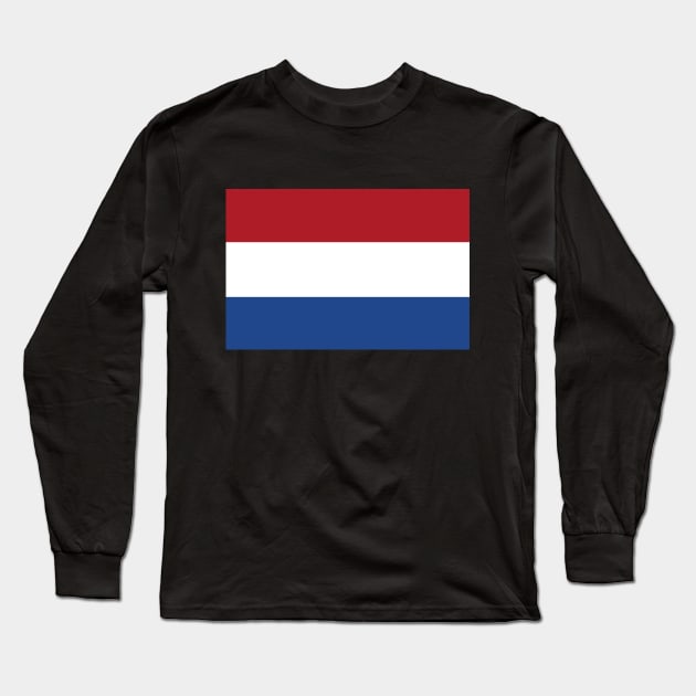 Netherlands Long Sleeve T-Shirt by Wickedcartoons